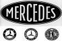 Логотипы Mercedes и Benz
