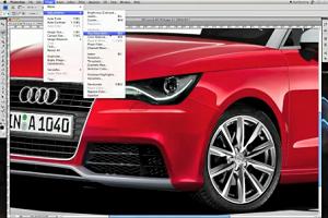 Превращение с помощью Photoshop автомобиля Audi A1 в Audi S1 (видео)