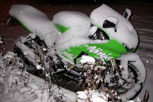 хранение мотоциклов зимой
