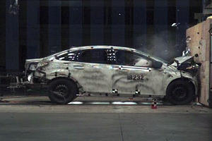 Краш-тест Ford Focus 2012 года