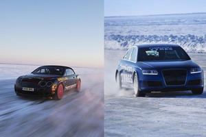 Bentley Supersports (справа) и Audi RS6 (слева)