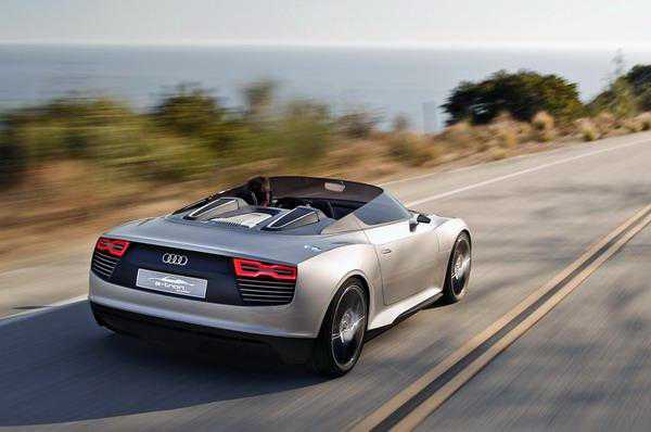 Audi e-tron Spyder: электрокар премиум-сегмента