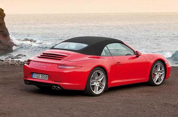 Кабриолет Porsche 911 2012 года 