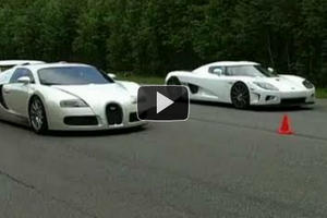 Bugatti Veyron и Koenigsegg CCXR